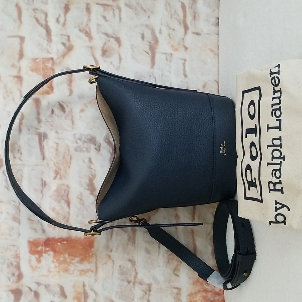 New Polo Ralph Lauren Bellport Bucket Bag
